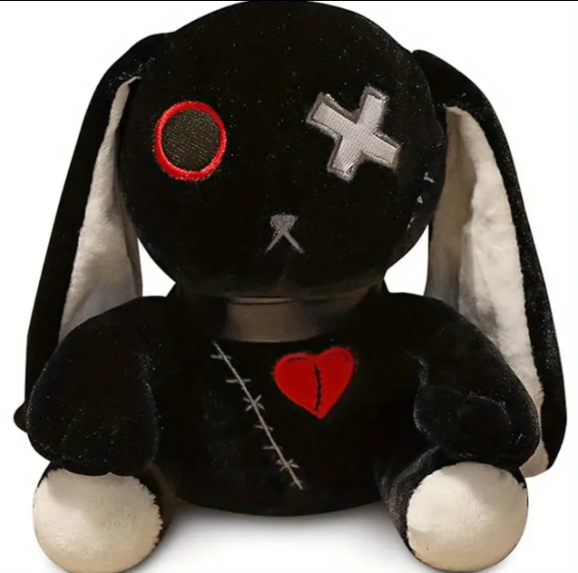 Goth Plush Bunny Rabbit